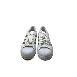 Adidas Superstar WhiteRoseGold Shell Toe Honeycomb Womans 9